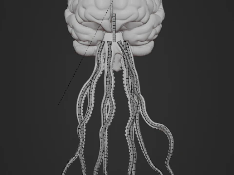 Creepy creature 3D Model