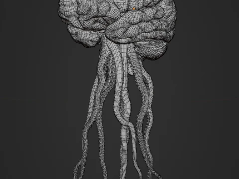 Creepy creature 3D Model