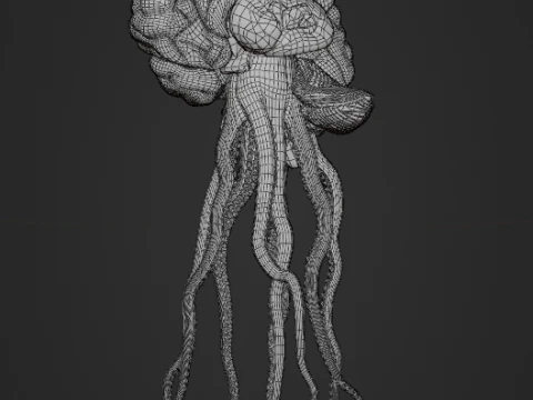 Creepy creature 3D Model
