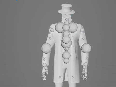 Plague doctor 3D Model