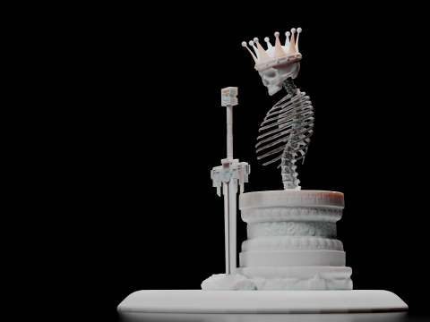 Ancient statue 3D Принт Модель