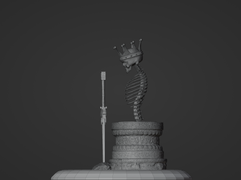 Ancient statue Modelo de impresión 3D