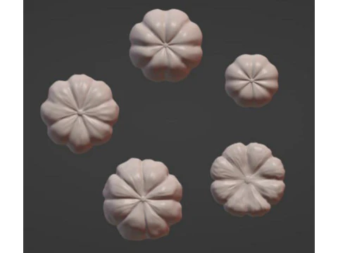 Pumpkin STl 3D Print Model