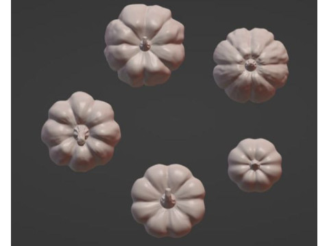 Pumpkin STl 3D Baskı Modeli