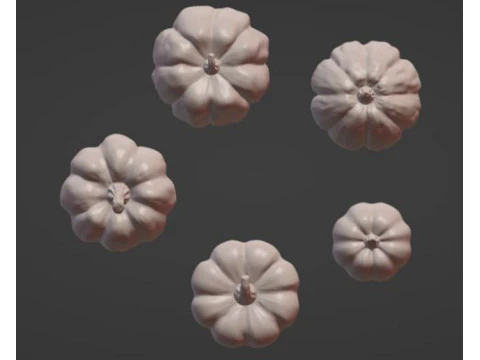 Pumpkin STl 3D Print Model