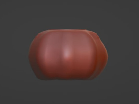 Jack-o-lantern pumpkin basket stl file 3D Baskı Modeli