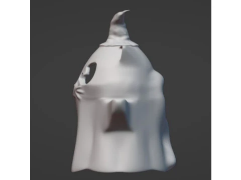 Ghost cat in hat stl file 3D Print Model