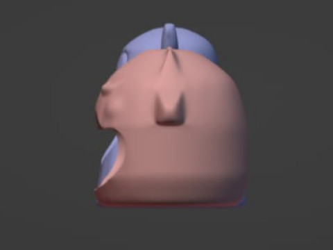 Three ghosts the cleavers or the bowl stl file 3D Принт Модель
