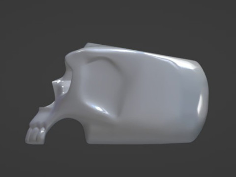 Pot skull Model do druku 3D