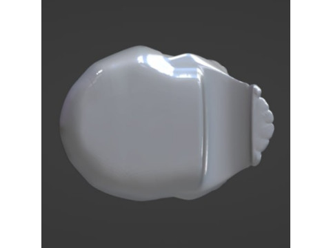 Pot skull Model do druku 3D