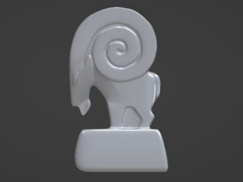 Ram model STL Modello di stampa 3D