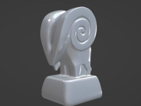 Ram model STL Modello di stampa 3D