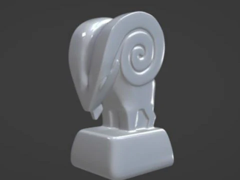 Ram model STL 3D Print Model
