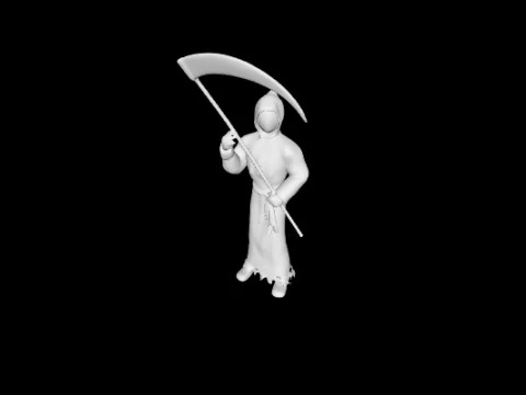 Grim Reaper 3D Model