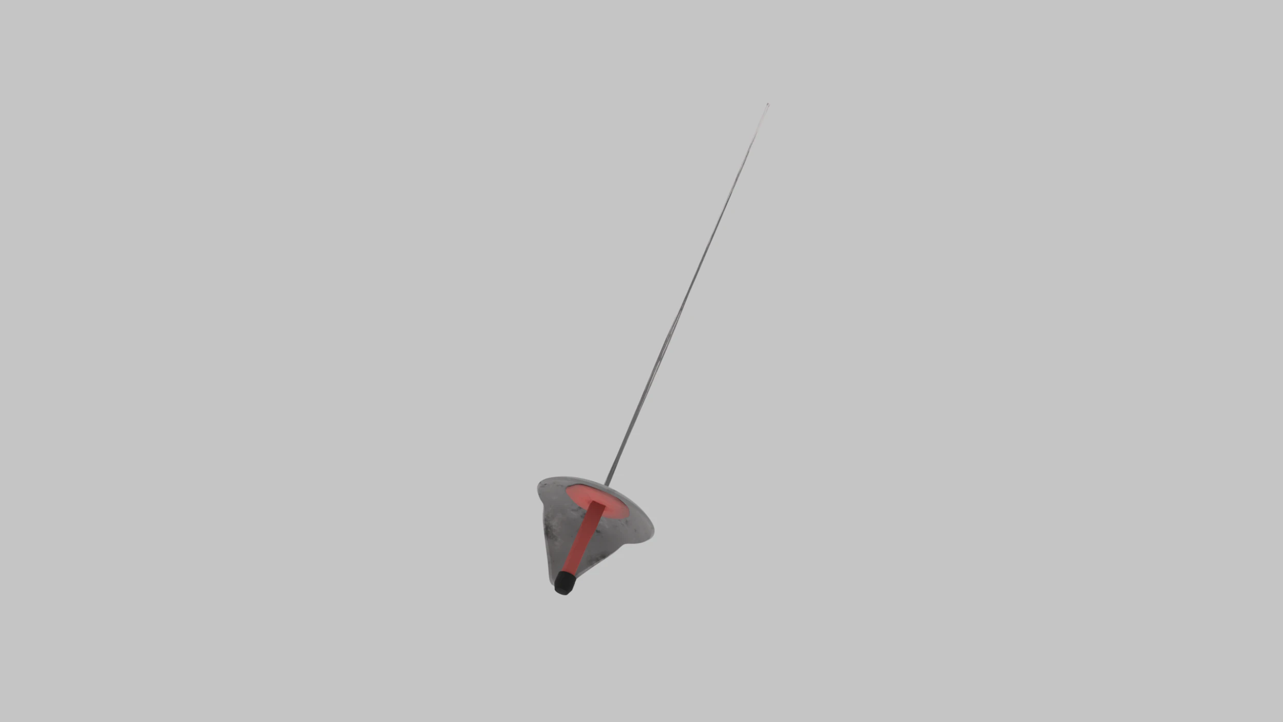 Sword for fencing 3D Model .c4d .max .obj .3ds .fbx .stl .blend