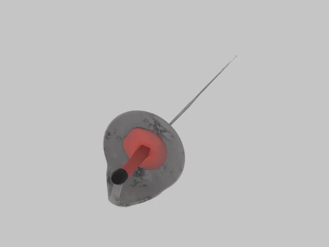 Sword for fencing 3D Model