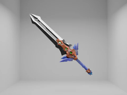 Spada Modello 3D