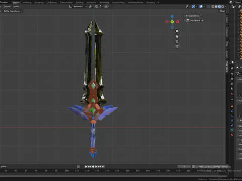 Sword 3D Model