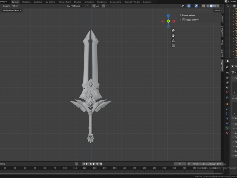 Sword 3Dモデル