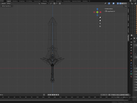 Sword 3Dモデル