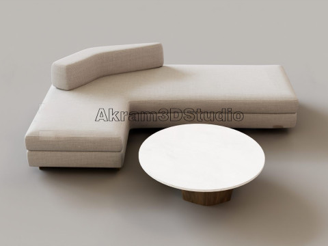 Free 3Ds Max Sofa Model Download 3D Модель