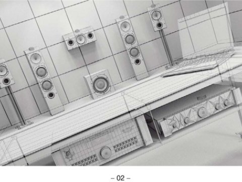 VOL-01 INTERIOR SCENE Modello 3D