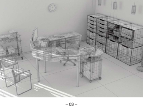 VOL-01 INTERIOR SCENE Modello 3D