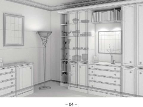 VOL-01 INTERIOR SCENE Modello 3D