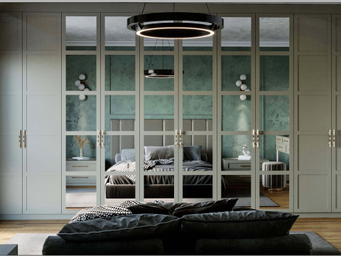 Luxury Bedroom Interior 3dsMax 2020 with Corona Render Model 3D