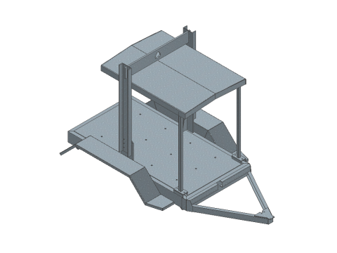 CONTRACTOR TRAILER 3D 모델