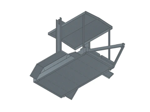 CONTRACTOR TRAILER 3D Model