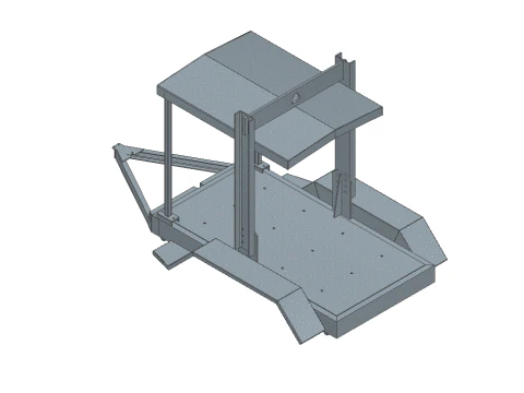 CONTRACTOR TRAILER 3D Model