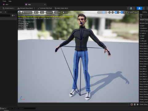 Stylized Young Male 3D Character for Animation 3D Model