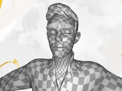 Cartoon Man Dancing stylized human 3D Модель
