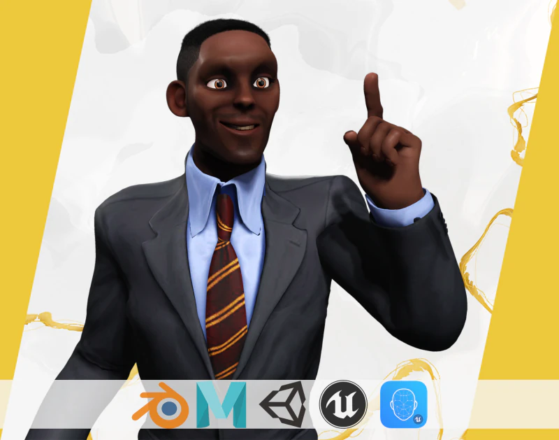 Toon Professional in pakzakenman 3D Model .c4d .max .obj .3ds .fbx .stl .blend 