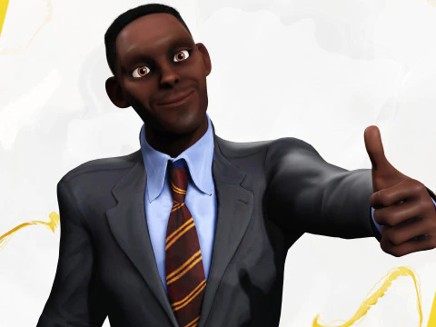 Toon Professional in pakzakenman 3D Model