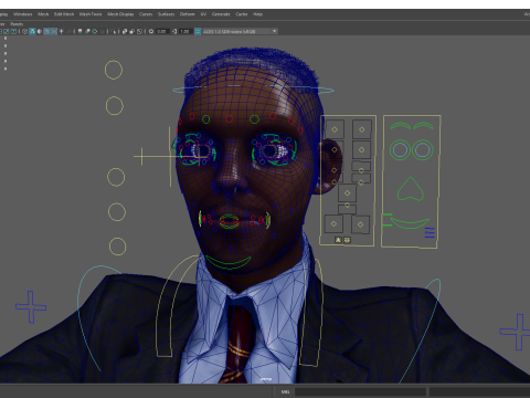Toon Professional in Suit Businessman 3D मॉडल