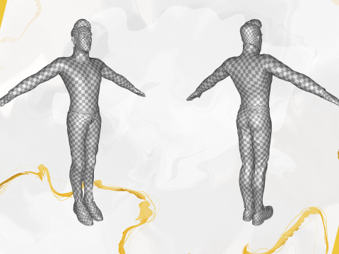 Stylized Confident Male in Sweater stylized anatomy 3D Model