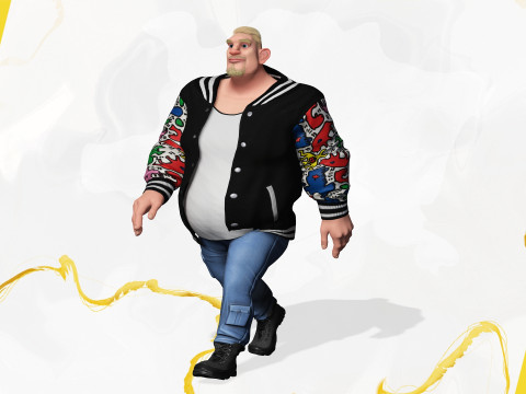 3d export et renderhub 3D Model