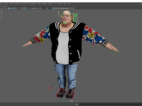 3d export et renderhub 3D Model