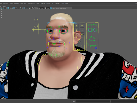 3d export et renderhub 3D Model