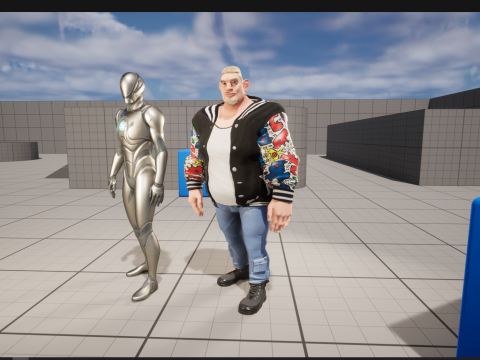 3d export et renderhub 3D Model