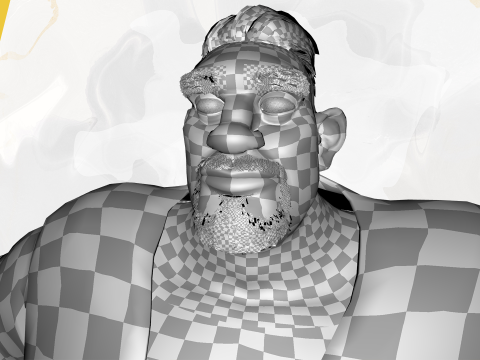 3d export et renderhub 3D Model