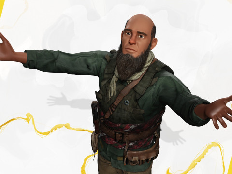 Wildlands Survivalis terrorist Mercenary 3D Model