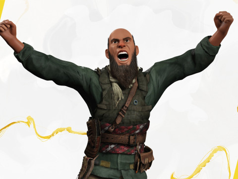 Wildlands Survivalis terrorist Mercenary 3D Model