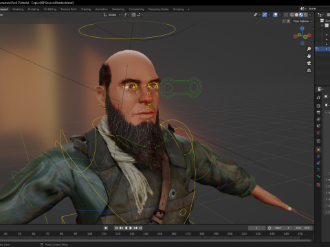 Wildlands Survivalis terrorist Mercenary 3D Model