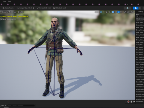 Wildlands Survivalis terrorist Mercenary 3D Model