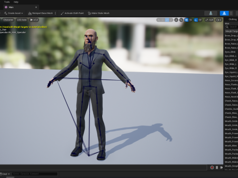 Modern Muslim Leader Stylized Businessman Model 3D