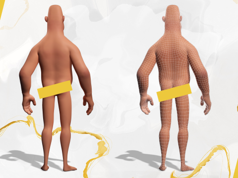 Security Guard Agent Policeman Model 3D