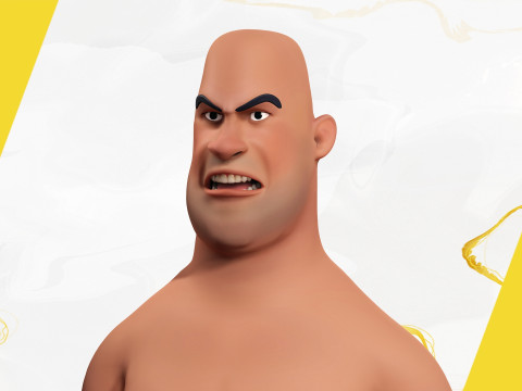 Security Guard Agent Policeman Model 3D
